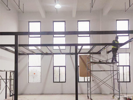 合肥办公区槽钢焊接项目